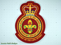 Click to enlarge 2001 Scout Brigade of Fort George (Chenille)